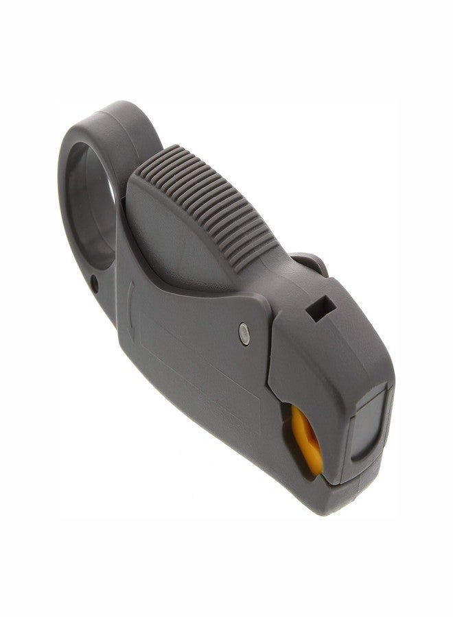 ام كي أداة قطع وتجريد الكابلات المحورية الدوارة MX للكابلات RG-58 وRG-59 وRG-62 وRG-6 - طقم أدوات تجريد الكابلات المحورية، أداة تجريد الأسلاك، أداة تجعيد الكابلات المحورية - Image 1